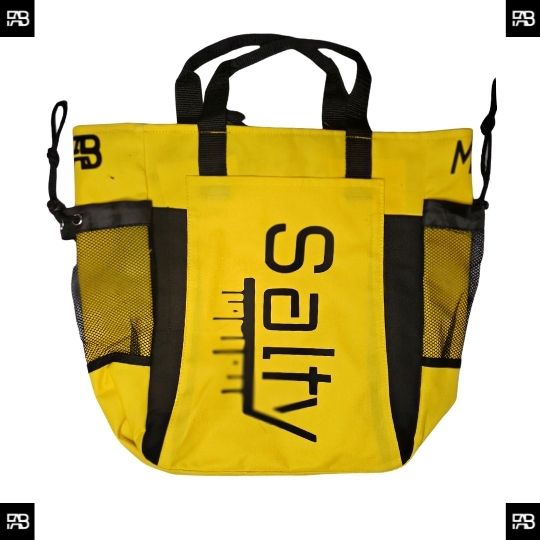 SALTY BACKPACK TOTE -Yellow